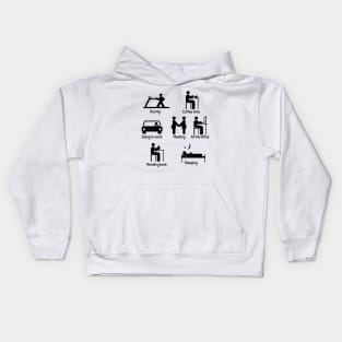 Time management Kids Hoodie